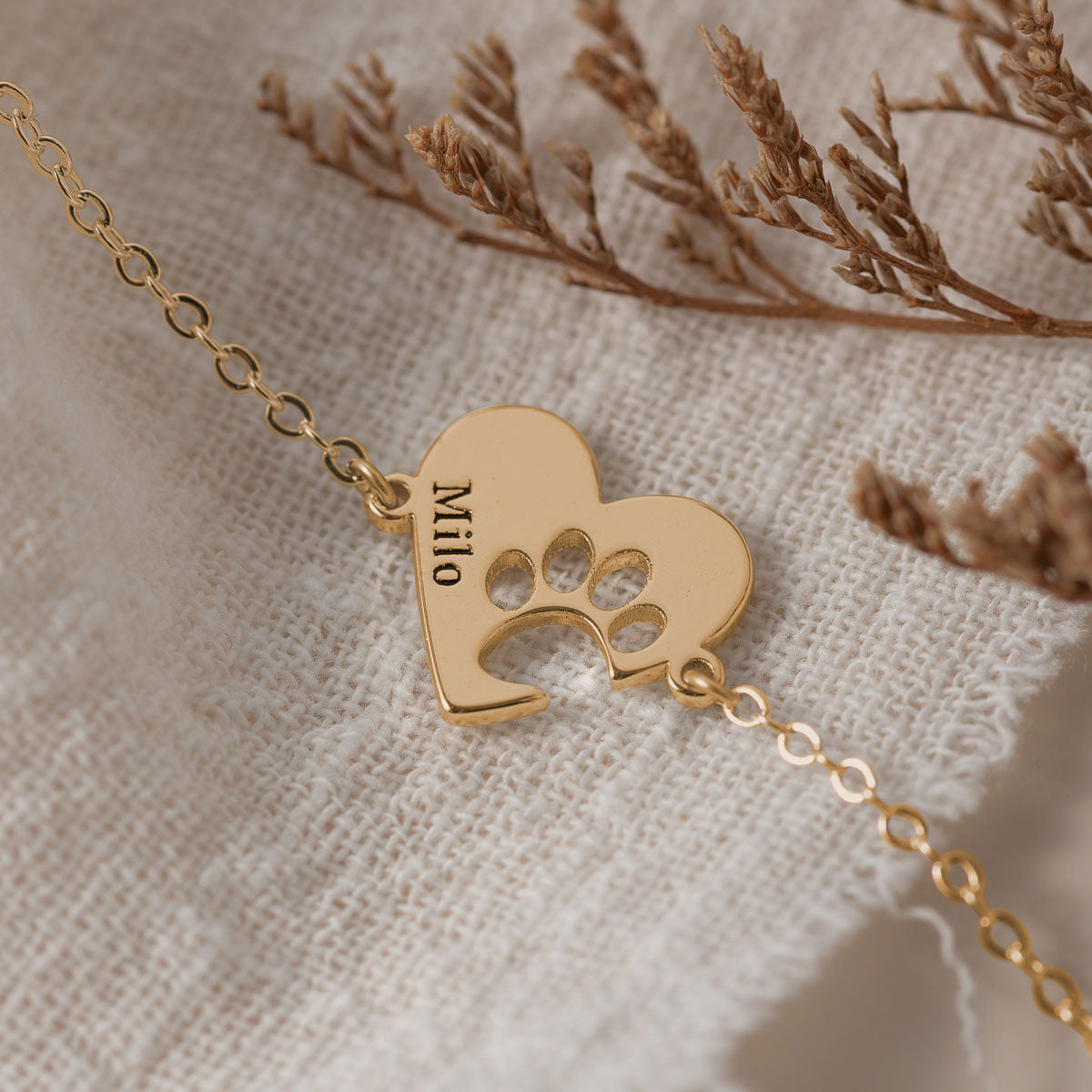 Paw Heart Bracelet